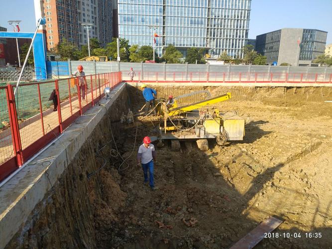 大万消防站建设工程监理日报2018.10